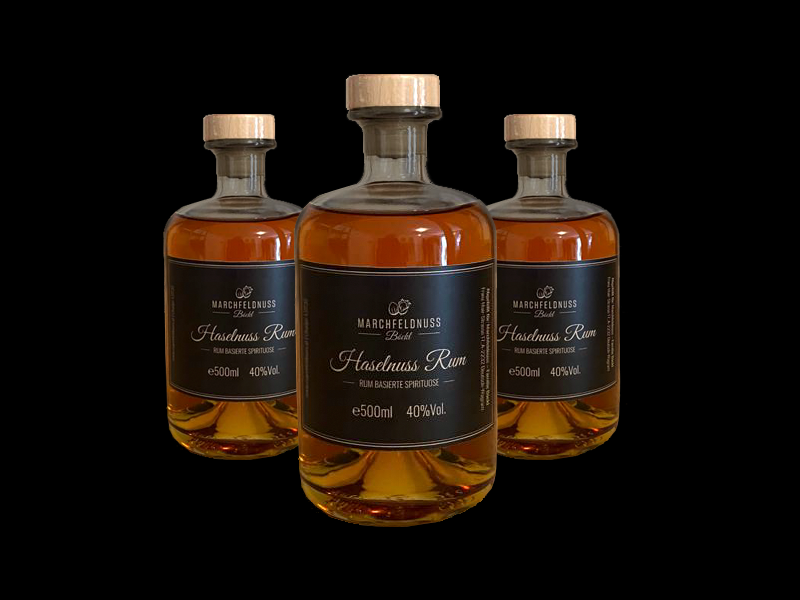 Marchfeldnuss Premium Haselnuss Rum - 500ml